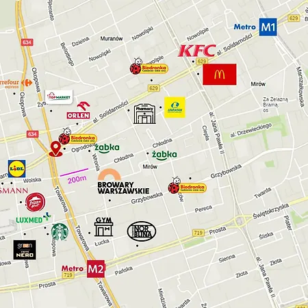 アパート Greenview Centre Ogrodowa ω Invoice Fv ワルシャワ